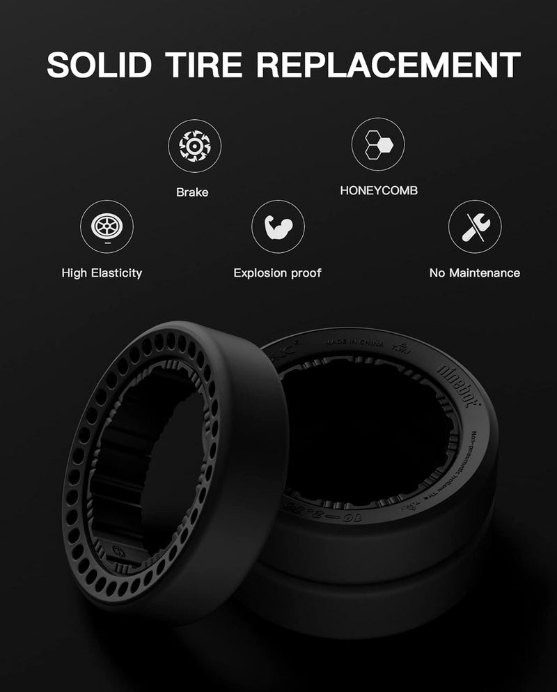 stio Electric GoKart Pro / Pro2 and Gokart Bundle Rear Tire Compatible with Ninebot by Segway Gokart Kit(with Ninebot S Max), Go Kart Pro 2 Quick Release Sports Drift Tires Original Accessories - Image 2